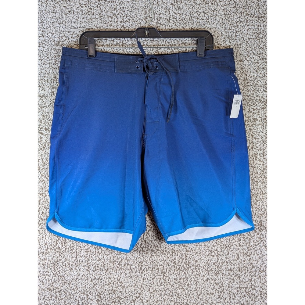 Old Navy‎ Flash Dry Board Shorts Men's Size Large Blue Swim Surf Beach Wear NWT